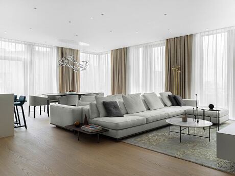 Vorobiev House Apartment by Kerimov Architects - 1