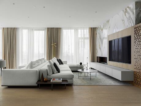 Vorobiev House Apartment by Kerimov Architects - 2