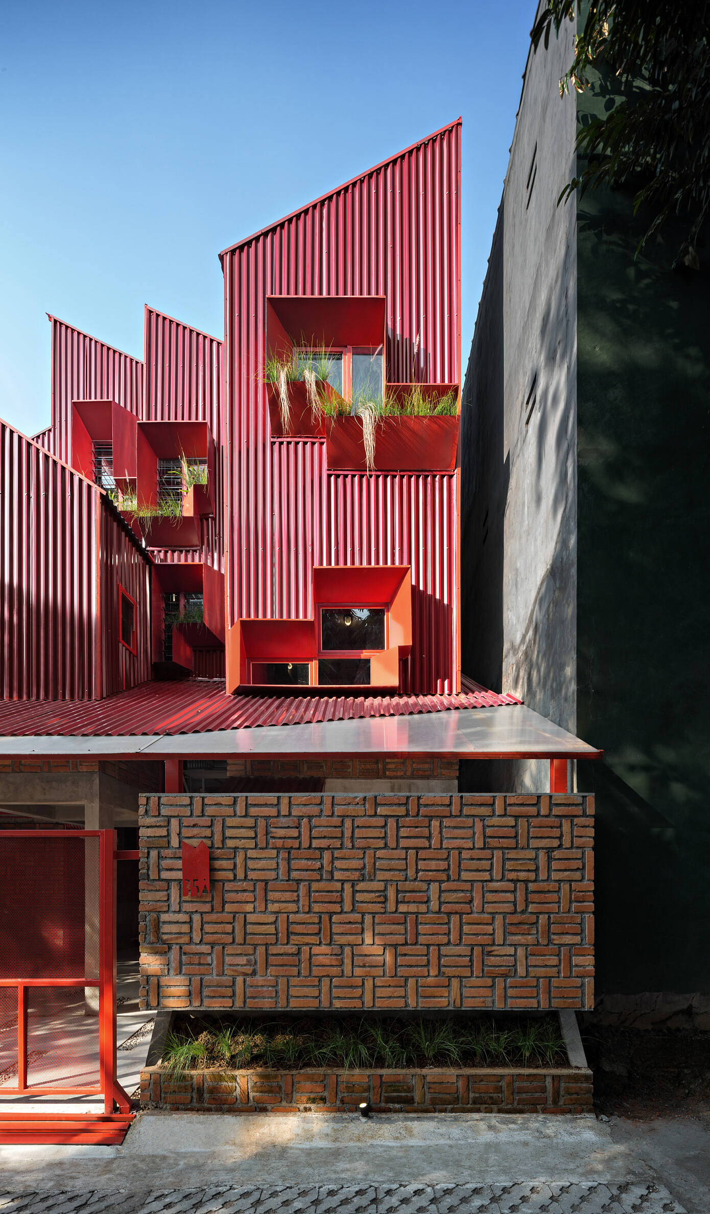 Red Zone Boarding House by Ismail Solehudin Architecture