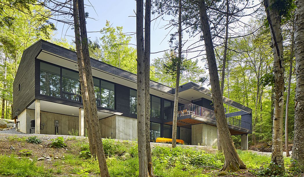 Kennebec Lakehouse by Zerafa Architecture