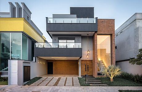 Two-Story House by PB Arquitetura