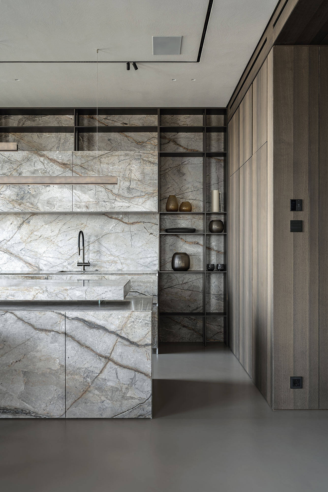 Elegant Apartment by Yodezeen Architects