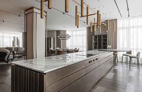 Grand Apartment by Yodezeen Architects