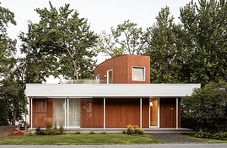 Chalet in Oka by Paul Bernier Architecte