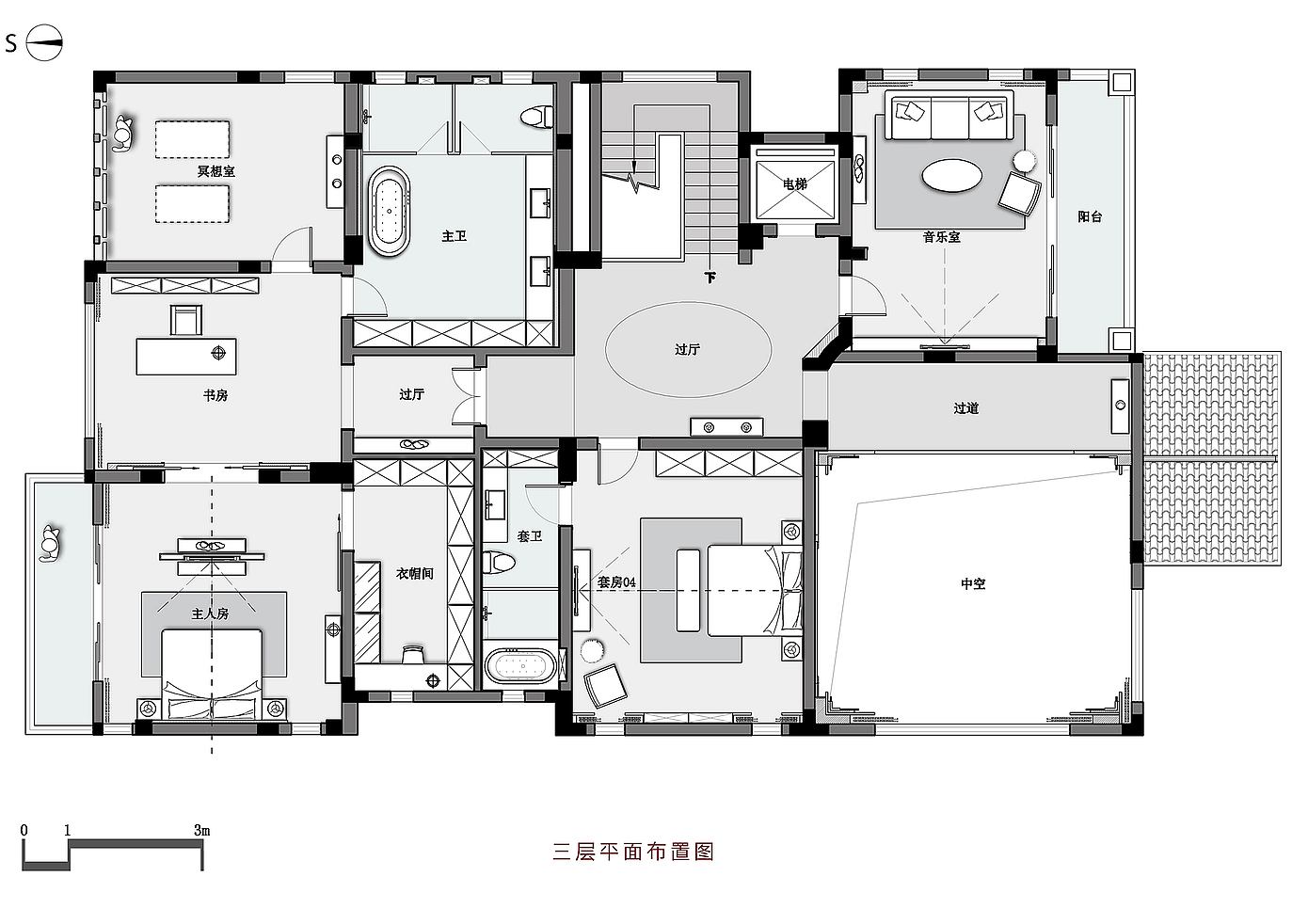 Private House at Lake Citic Shanyu by Foshan Giant Decoration Design