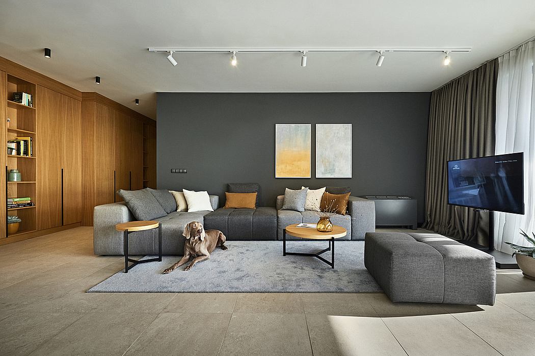 Apartment with a Dog by Fimera Design Studio