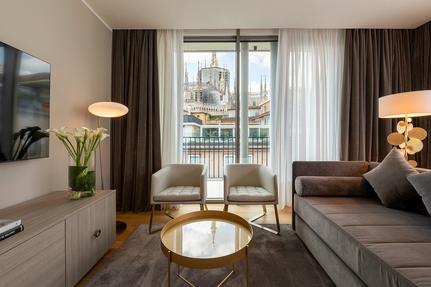 The Duomo Luxury Apartments by Rosa Grand Milano by Andrea Auletta Interiors