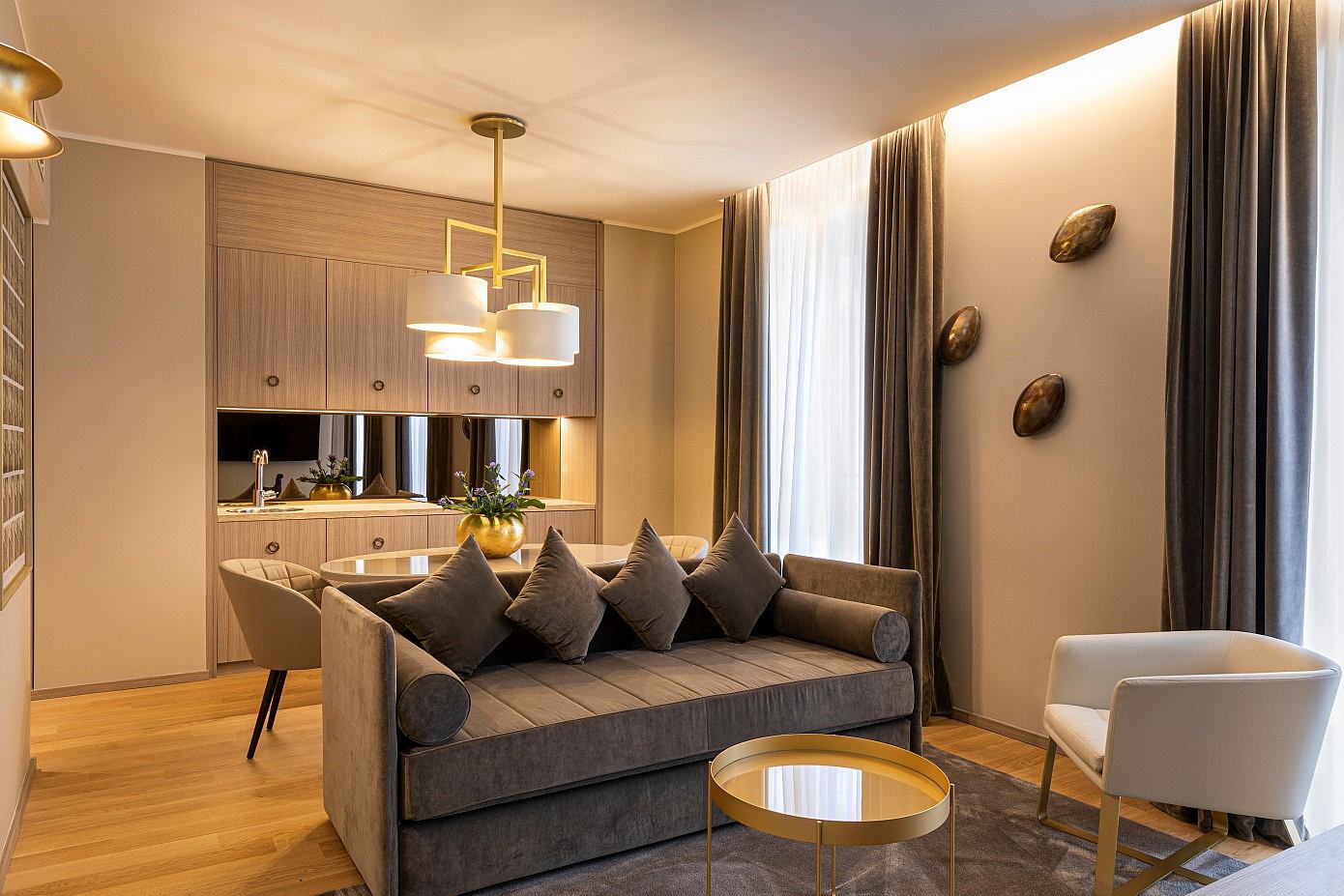 The Duomo Luxury Apartments by Rosa Grand Milano by Andrea Auletta Interiors