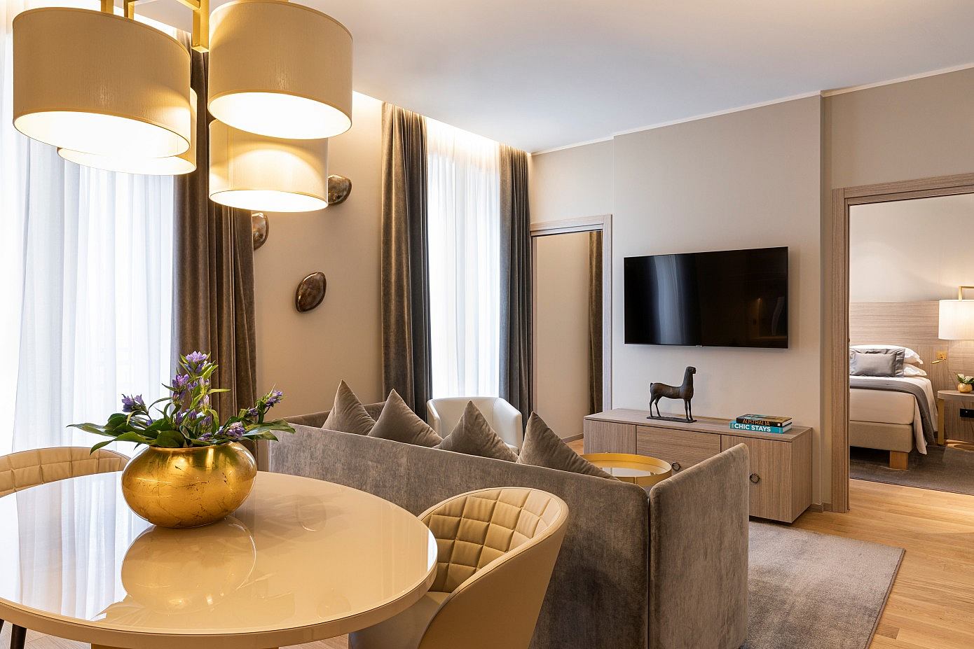 The Duomo Luxury Apartments by Rosa Grand Milano by Andrea Auletta Interiors
