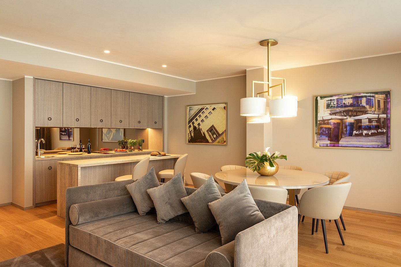 The Duomo Luxury Apartments by Rosa Grand Milano by Andrea Auletta Interiors