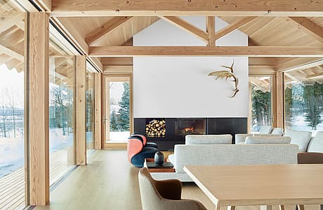 Snake River Cabin by Mclean Quinlan Architects