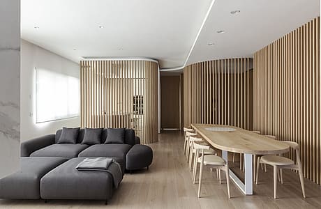 Straight-Curve Apartment by Filippo Bombace