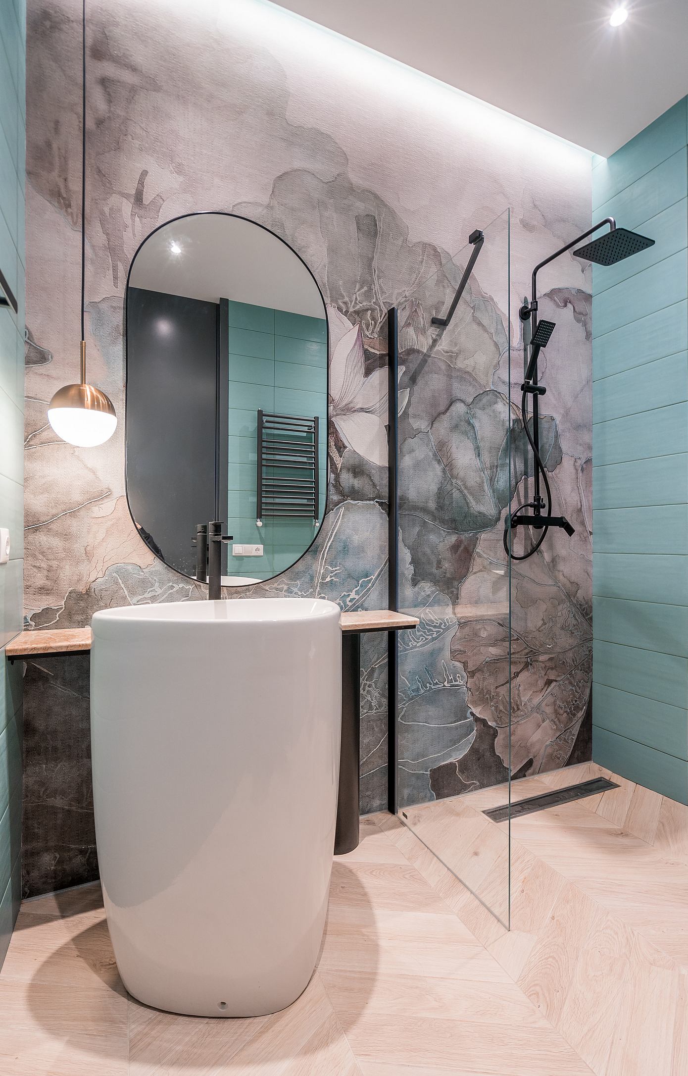 Apartment Near Vake Park by The Wall Design Studio