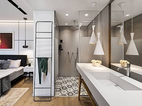 A Fashionable Duplex in an Urban Landscape by Tzvia Kazayoff - 11