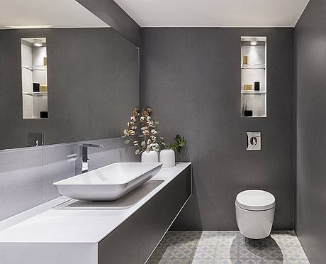 A Fashionable Duplex in an Urban Landscape by Tzvia Kazayoff - 12