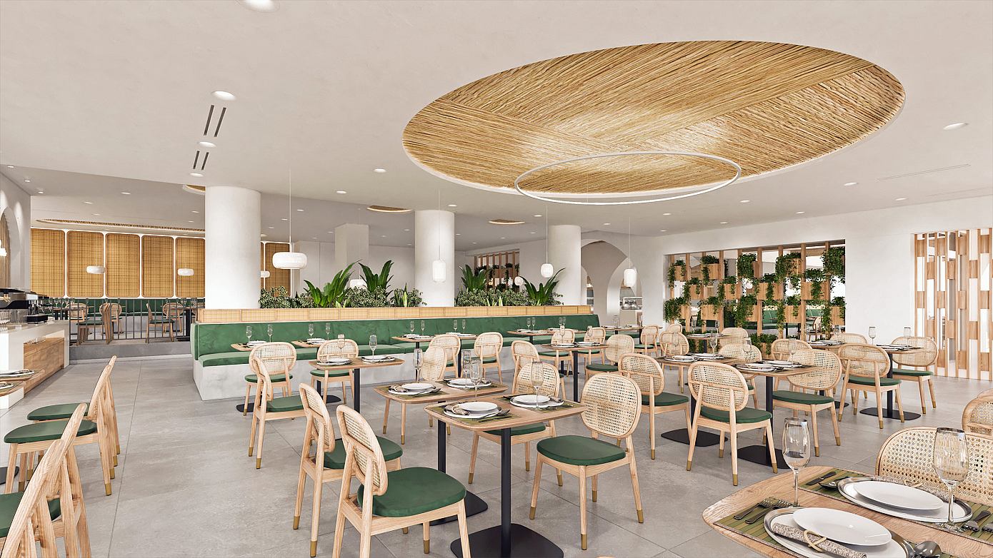 Cactus Beach Restaurant by Lefteris Tsikandilakis