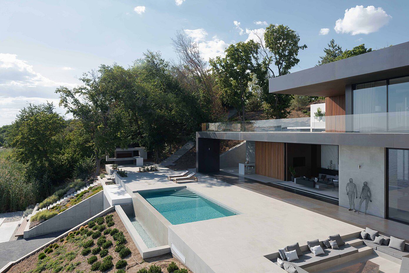 Villa Taganrog by Alexandra Fedorova Architect