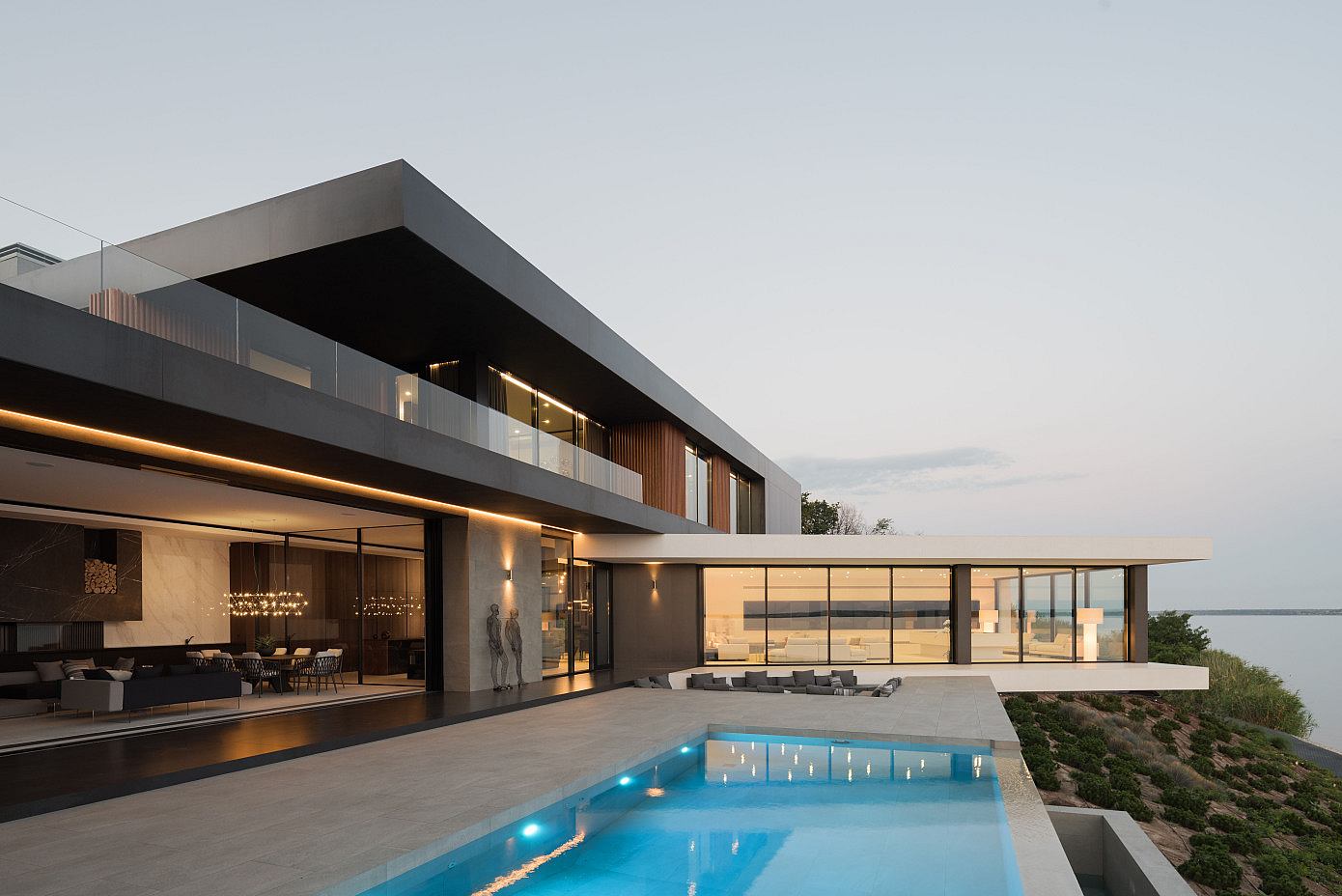 Villa Taganrog by Alexandra Fedorova Architect