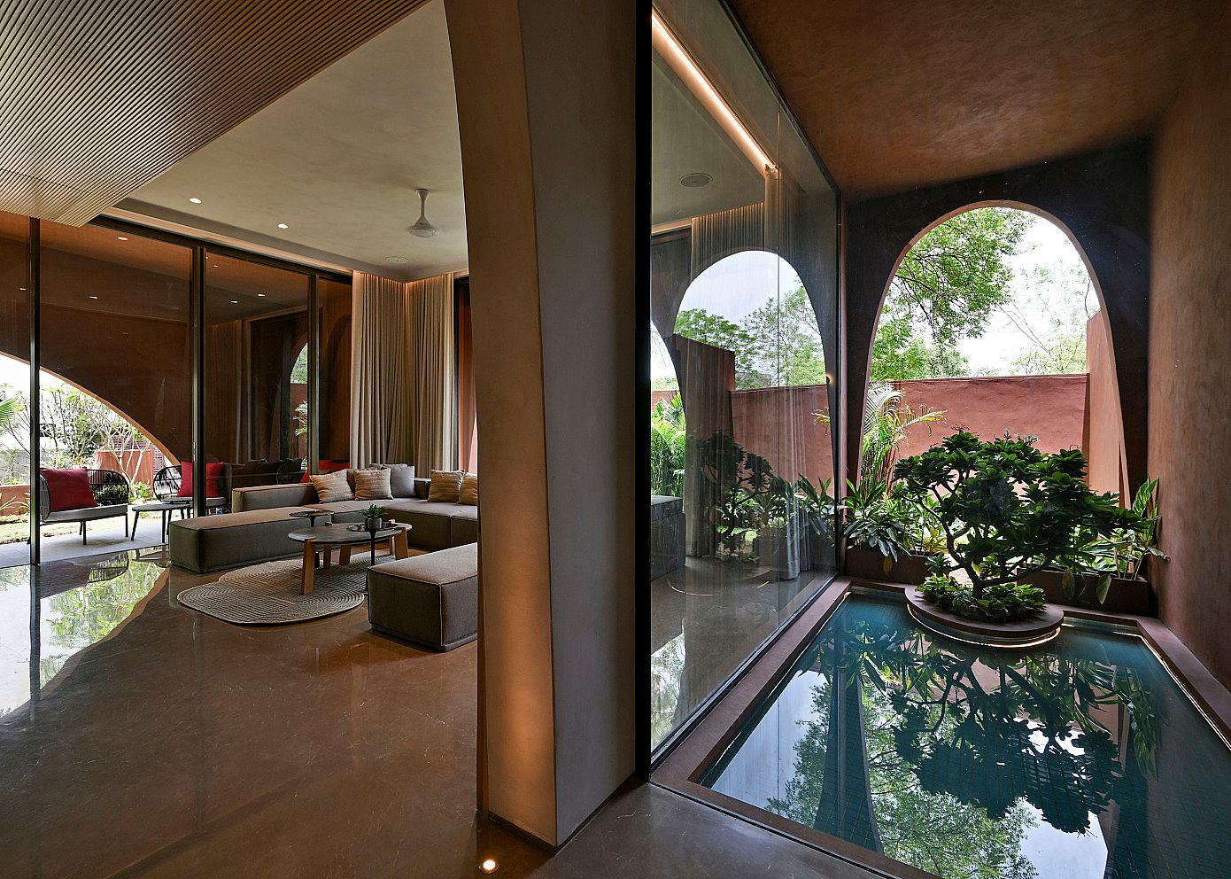 Mirai House of Arches by Sanjay Puri Architects