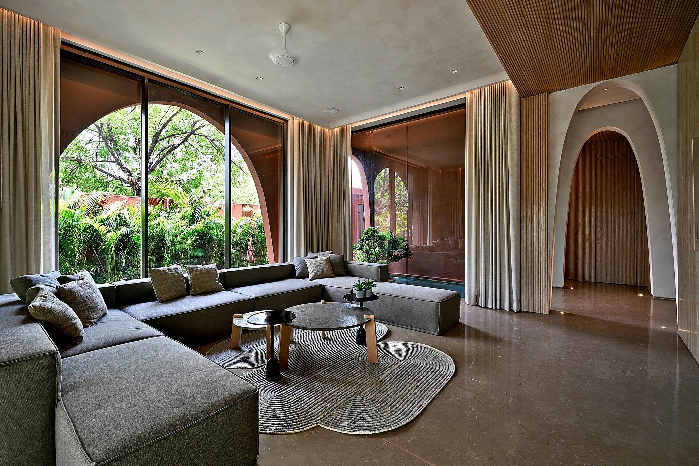 Mirai House of Arches by Sanjay Puri Architects