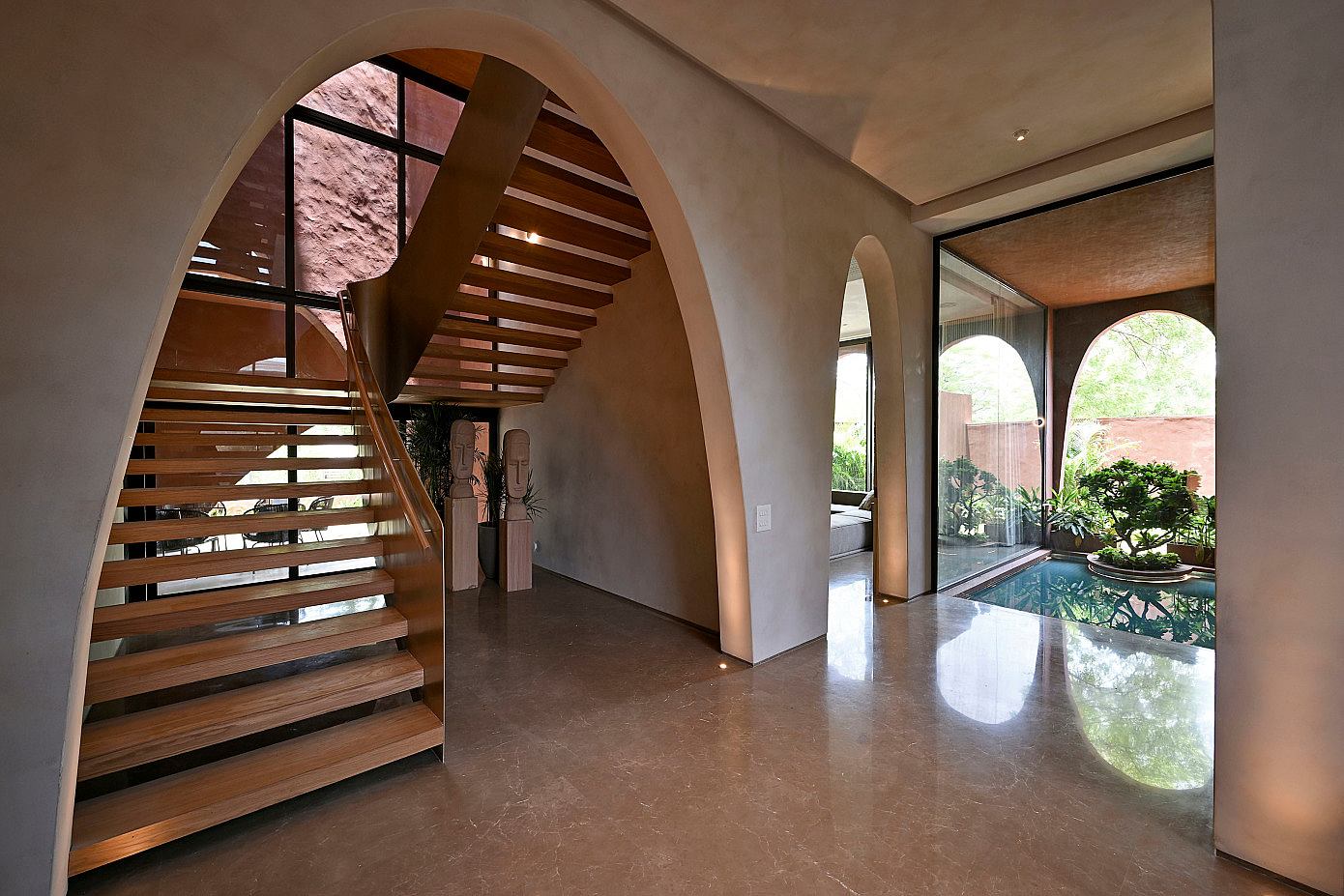 Mirai House of Arches by Sanjay Puri Architects