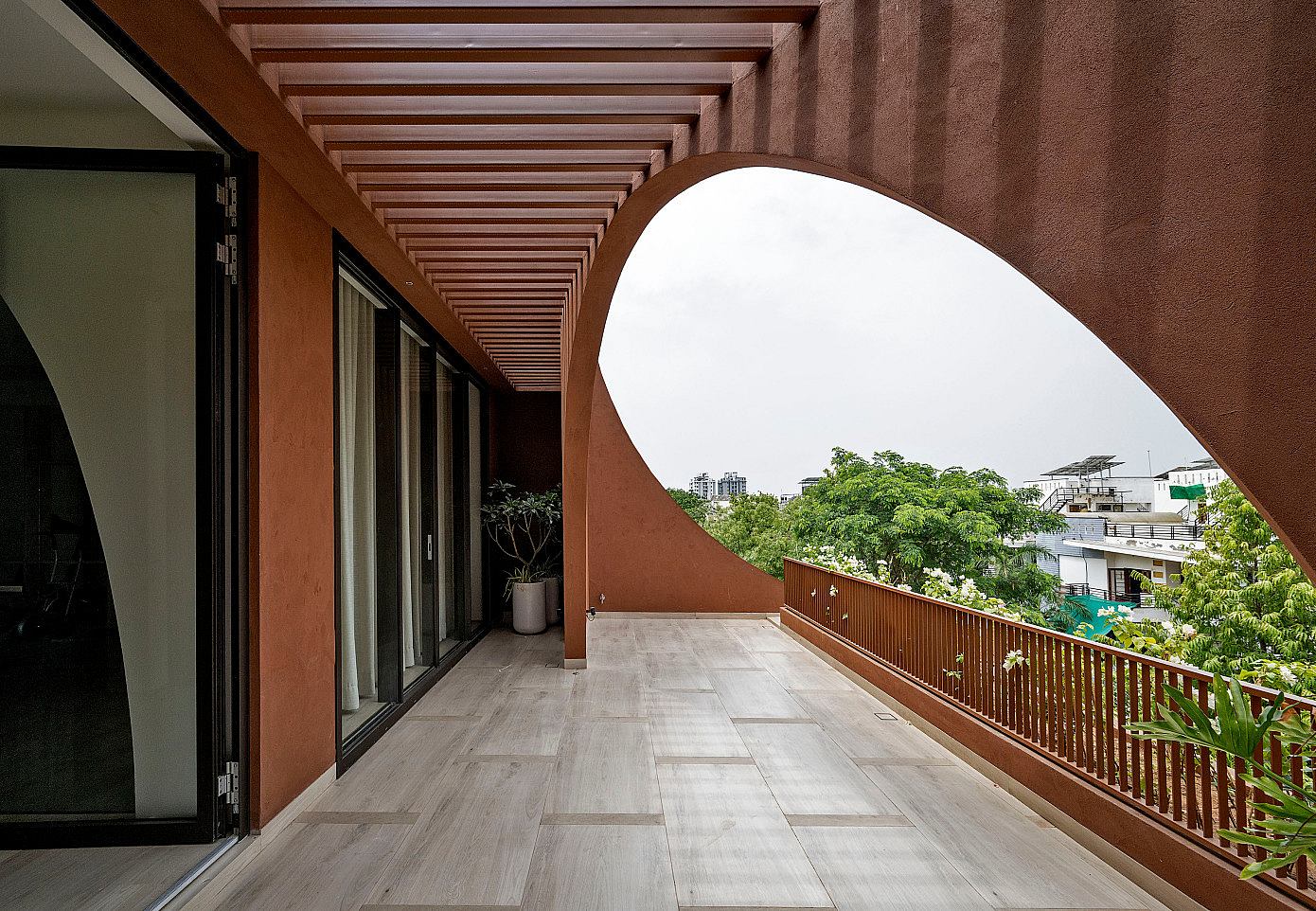 Mirai House of Arches by Sanjay Puri Architects