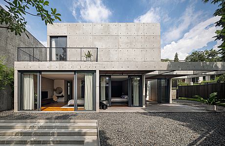 Cascading House by Tamara Wibowo Architects