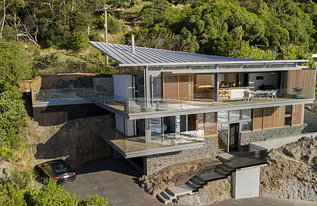 Red Rock House by Borrmeister Architects