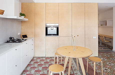 Flat Renovation Sant Antoni by Parramon + Tahull Arquitectes