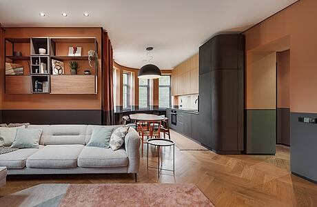 Apartment in Mežaparks by Open AD Architects