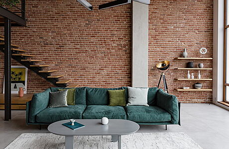 Loft Apartment in Minsk with Industrial Charm