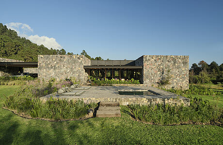 Casa FS: Stone Elegance Meets Forest Serenity in Mexico