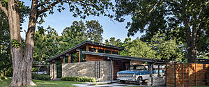 Re-Open House: Nature-Infused Mid-Century Design