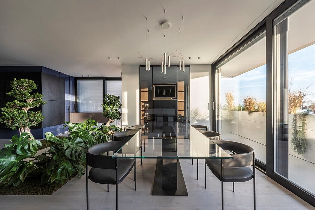 Picture of Penthouse Green Architecture Design Ideas - promeai.pro