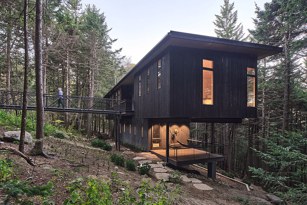 Spruce Ridge Cabin: Eco-Luxury Hidden in a Red Spruce Forest