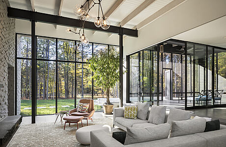 West End House: Open-Plan Living Meets Forest Retreat