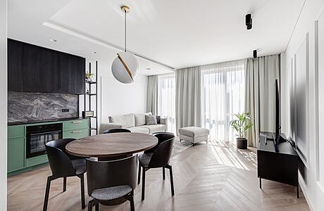 Apartments in Užupis: Modern Eclectic Living in Vilnius