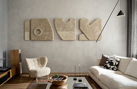 Zamoskvorech’e Apartment: Vintage Vibes Meet Wabi-Sabi