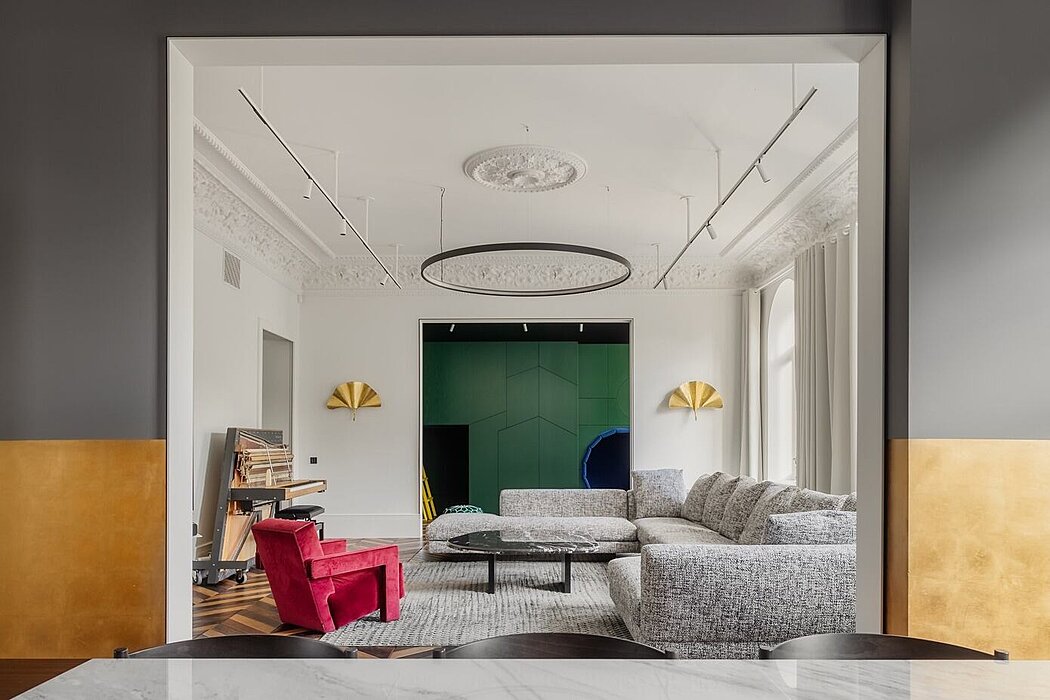 Apartment EL19: Where Eclectic Design Meets Latvian Heritage