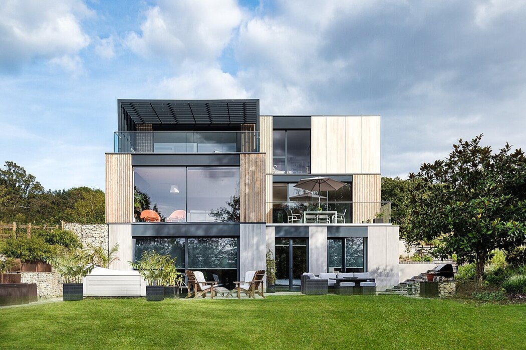 Merryhill Farm: A Trio of Contemporary Homes by OB Architecture