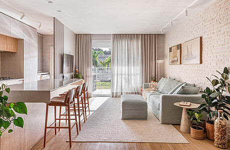 APE SF: A Luxurious Brazilian Apartment by 3P Studio