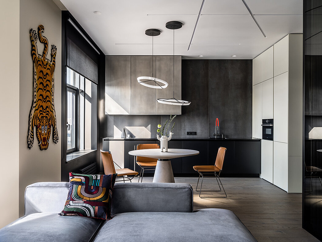 Apartment for a Bachelor: Where Modern Design Meets Functionality - 1