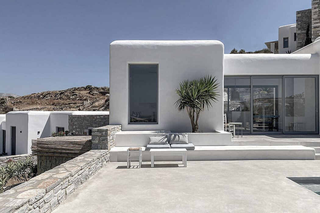 Naxos Villas: Blending Tradition with Naxos’ Natural Slopes