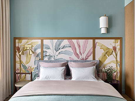 Apartment with Blue Accents: A Retro Revival in Moscow - 6