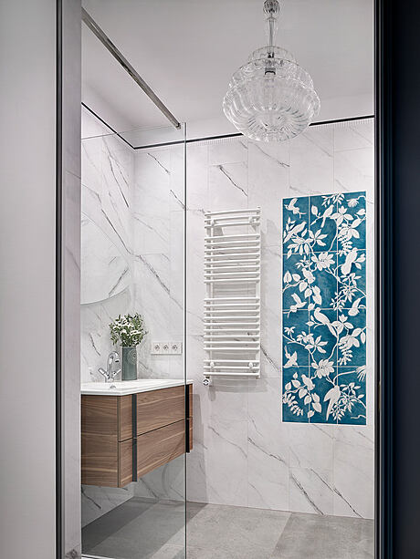 Apartment with Blue Accents: A Retro Revival in Moscow - 10