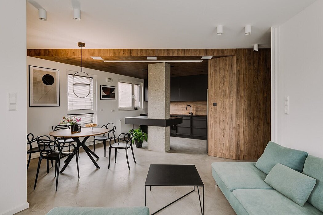 Służew Apartment: Where Monochromatic Design Meets Function