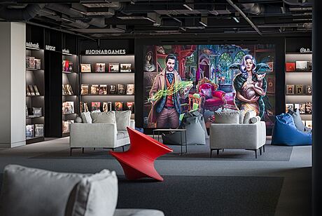 AB GAMES Kyiv Studio: A Contemporary Spin on Gaming Office Spaces - 1