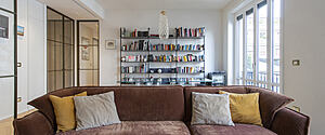Apartment Renovation in Milan: A Mid-Century Modern Oasis