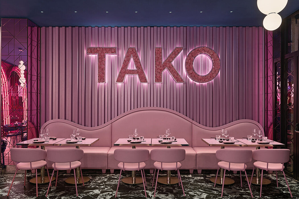 TAKO: Where Eclectic Design Meets Sushi in Rome