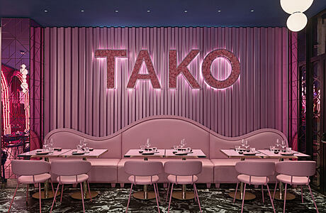 TAKO: Where Eclectic Design Meets Sushi in Rome